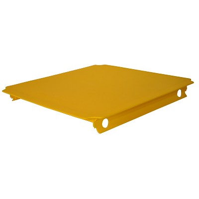 Moveandstic Platte 40x40 cm, gelb