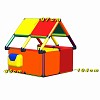 Move and stic - LEJA Kleinkindspielhaus mit Briefkasten und Telefon Multicolor 1