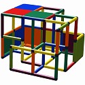 Move and Stic Spiel-& Kletterturm LUNA - Spielecke Luna - multicolor