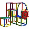 Move and stic - EMILIA Kletterwelt Multicolor mit Schiffslenkrad und Spieltelefon