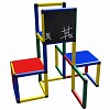 Moveandstic Motoriktrainer Lea - mit Tafel-Funktionsplatte Multicolor