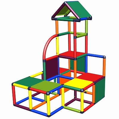 Move and stic - ELEA Kletterturm Multicolor