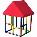 Move and Stic - Starter Spielhaus MINA Multicolor