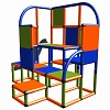 Moveandstic Helge - Kletterturm orange-blau-apfelgrün 0