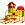 Moveandstic David orange gelb rot - Kletterturm für Kleinkinder Moveandstic David orange gelb rot - Kletterturm für Kleinkinder