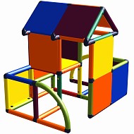 Move and stic - SANDRA Spielhaus Multicolor