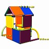 Move and stic - SANDRA Spielhaus Multicolor 1