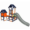 Move and Stic - Rutschturm FRANKA Orange/Titangrau 0