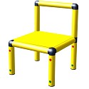 Moveandstic Stuhl für Kinder Gelb